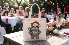 Mistletoe Side-Eye Sarcastic Pets Sublimation Product Image 10