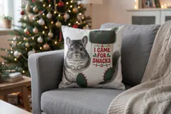 Mistletoe Side-Eye Sarcastic Pets Sublimation Product Image 11