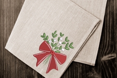 Mistletoe Embroidery Design Product Image 3
