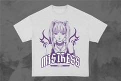 Anime Gothic T-shirt Design Bundle Product Image 13