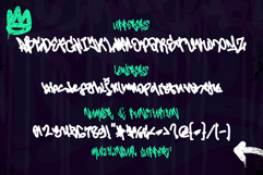 Misty Lines | Monoline Drip Webfont for Urban Creative Proj Product Image 7