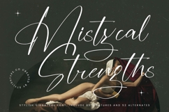 Mistycal Strengths - Stylish Signature Font Product Image 1