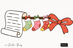 Doodle Christmas Clipart | Christmas PNG Product Image 1