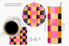 Preppy Halloween Pattern | Cute Halloween Digital Paper Product Image 3
