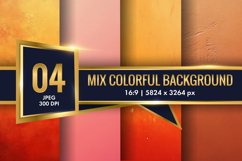 Mix Colorful Background Digital Paper | Texture Background Product Image 1