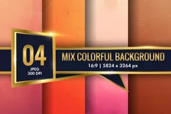 Mix Colorful Background Digital Paper | Texture Background Product Image 1