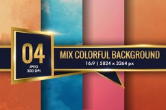 Mix Colorful Background Digital Paper | Texture Background Product Image 1