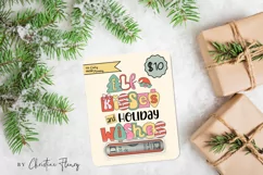 Cute Christmas Money Card PNG | Christmas Printable Product Image 3