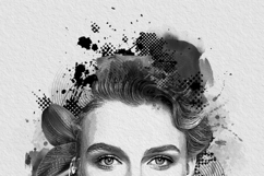 Mixed Media Watercolor &amp; Ink Splash Art Product Image 9