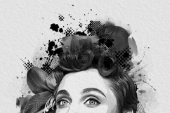 Mixed Media Watercolor &amp; Ink Splash Art Product Image 6