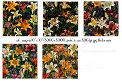 Lily Wind Spinner | Sublimation Lily Flowers Wind Spinners Product Image 2