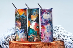 Mixed Media Art Digital Paper Product Image 3