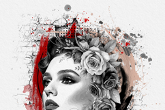 Modern Mixed Media Portrait art photo effect Product Image 6