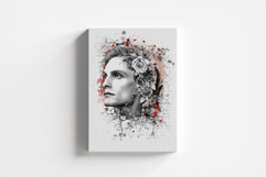 Modern Mixed Media Portrait art photo effect Product Image 2