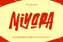 Miyora Handmade Display Font Product Image 1