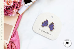 Scottish Terrier Dog SVG File | Stud Earrings Laser Cut Product Image 2