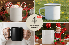 Christmas mug mockup Product Image 1