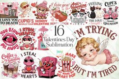 Valentines Day Sublimation Clipart Product Image 1