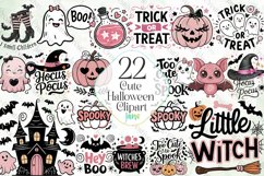 Cute Halloween Clipart Sublimation Product Image 1