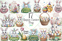 Happy Easter Png Sublimation Product Image 1
