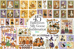 Halloween Silly Goose Sublimation Product Image 1