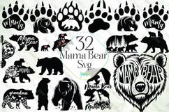 Mama Bear Svg Sublimation Bundle Product Image 1