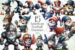 American Football Gnomes Sublimation Product Image 1