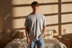 Young man wearing casual clothing male person Product Image 1