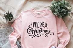Merry Christmas svg file, Winter Holiday Clip art Product Image 2
