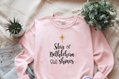 Star of Bethlehem still Shines svg, Christian Christmas Product Image 2