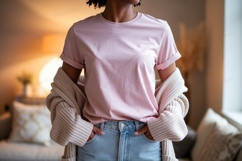 Pink shirt casual outfit clothing fashion Product Image 1