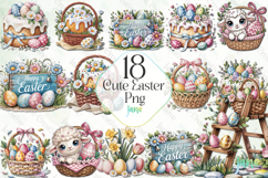 Cute Easter Png Product Image 1