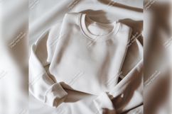 Clean White Tshirt Mockup For Branding Product Image 1