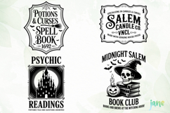 Halloween Vintage Sign SVG Product Image 1