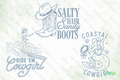 Coastal Cowgirl Svg Sublimation Product Image 1