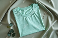 Mint green t shirt necklace plant image Product Image 1