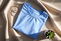 Blue t shirt jewelry plant image Product Image 1