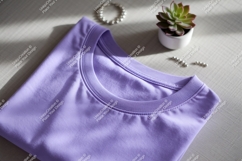 Lavender t shirt succulent jewelry clothing apparel Product Image 1