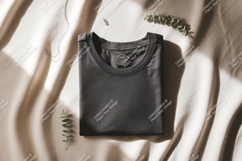 Dark gray t shirt mockup image Product Image 1