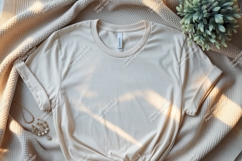 Creamy soft t shirt mockup image Product Image 1
