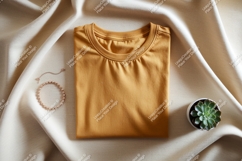 Mustard shirt bracelet succulent plant Product Image 1