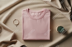 Pink t shirt bracelet succulent image Product Image 1