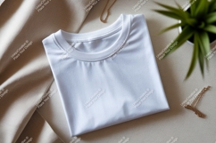 White T Shirt Mockup t-shirt clothing Product Image 1