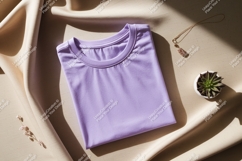Lavender t shirt jewelry succulent mockup Product Image 1