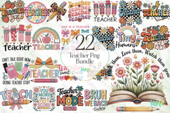 Teacher Png Bundle Sublimation Product Image 1