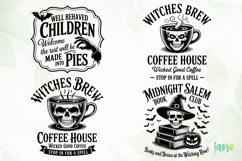 Halloween Vintage Sign SVG Product Image 1