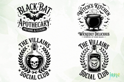 Halloween Vintage Sign SVG Product Image 1