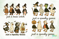 Halloween Silly Goose Sublimation Product Image 1