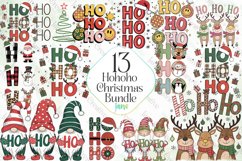 Hohoho Christmas Bundle Sublimation Product Image 1