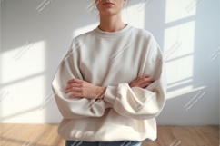 Sweatshirt fashion mockup Product Image 1